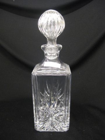 Cut Crystal Decanter diamond  14ffbd