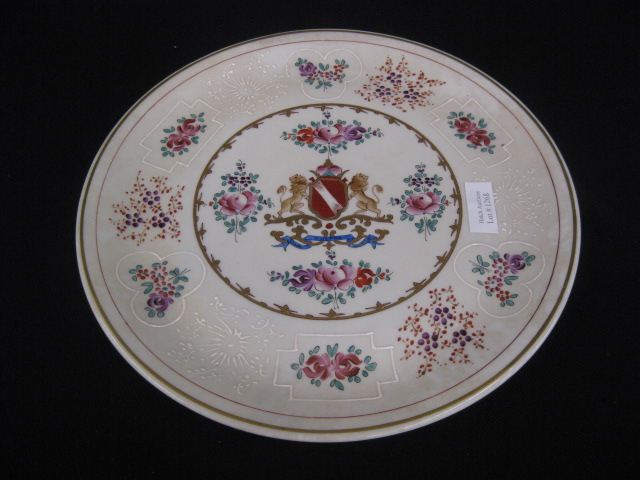 Samson French Porcelain Tray amorial 14ffc3