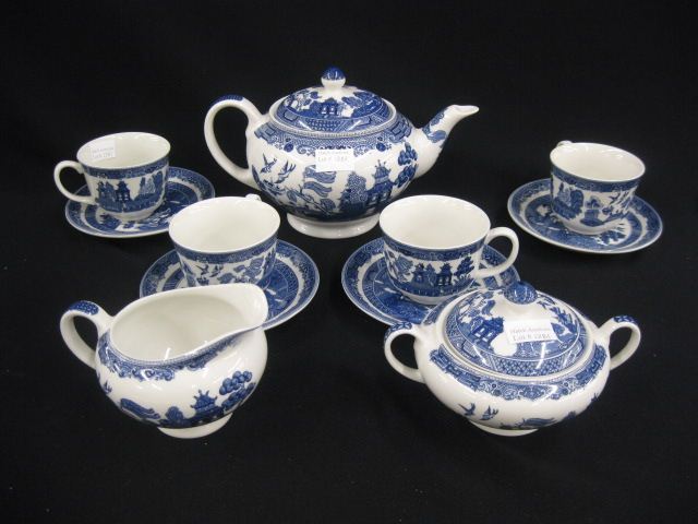 11 pc Johnson Brothers Blue 14ffcc