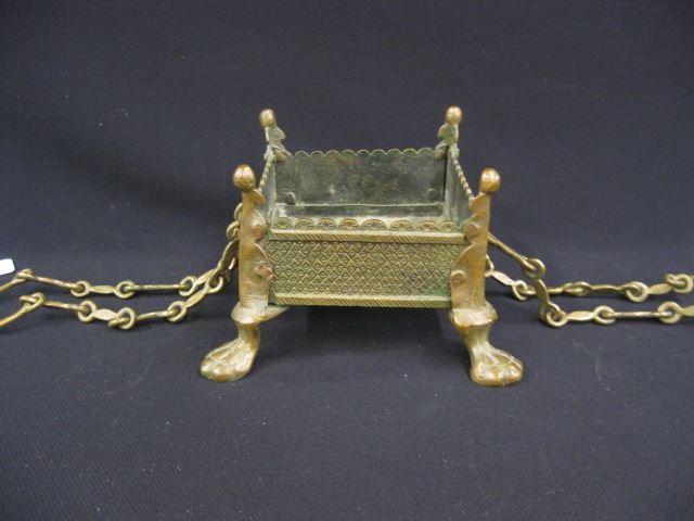 Oriental Bronze Hanging Lantern