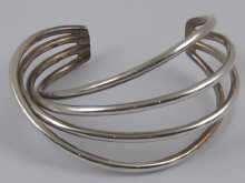 A Georg Jensen silver four strand