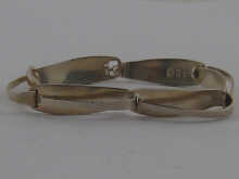 Georg Jensen A silver bracelet  15005e