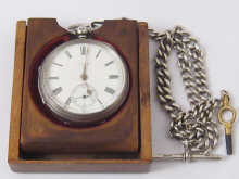 A silver pocket watch ''Express