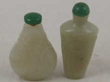 A Chinese jade snuff bottle of