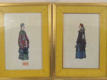A pair of Chinese paintings on