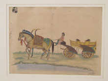 Three Indian watercolours being 1500ae