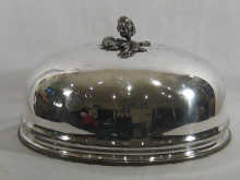 A large Victorian silver plated