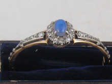A French hallmarked 18 ct gold