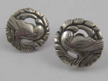 Georg Jensen a pair of silver 150189