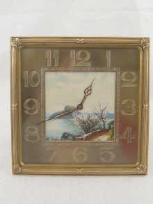 A Swiss eight day strut clock with