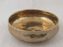 A 19 th c hand wrought heavy brass 1501db