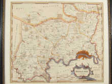 A Robert Morden map of Middlesex.