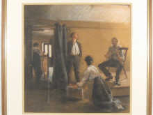 Anna Airy (1882-1964) A pastel drawing