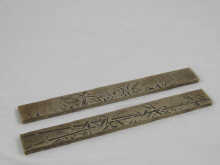 A Chinese pair of bronze or paktong 1502da