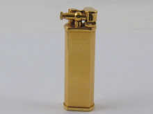 A gold plated Dunhill Sylphide lighter