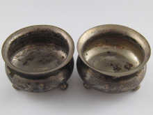A pair of Russian silver and engraved 15030d