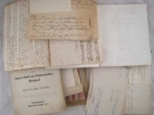 A quantity of historic documents and