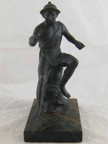 A bronze in the style of a classical