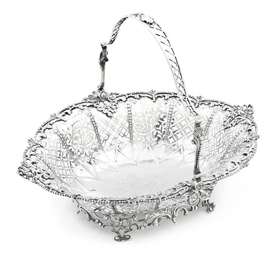 A George III Silver Basket William 1503fe