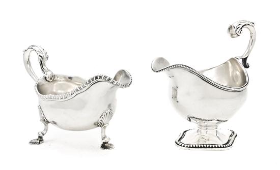 A George III Silver Sauce Boat 150404