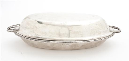 A George III Silver Entree Dish 150419