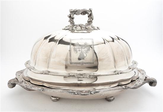 An English Silverplate Cloche on 150422