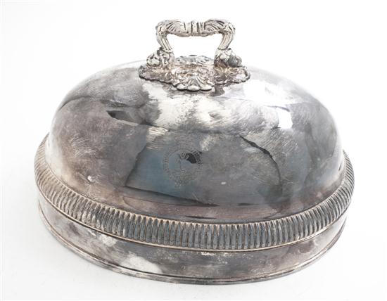  A George III Silverplate Cloche 150425