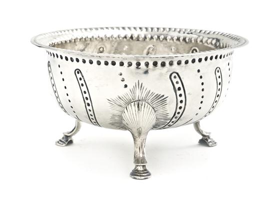 * An Irish Silver Sugar Bowl Matthew