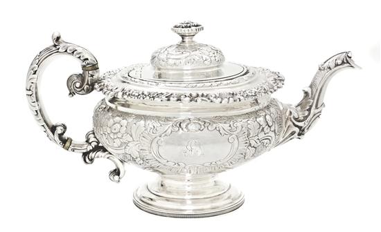  A Scottish Silver Teapot William 150439