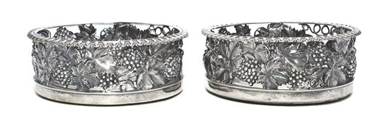 A Pair of George IV Silver Wine 150454