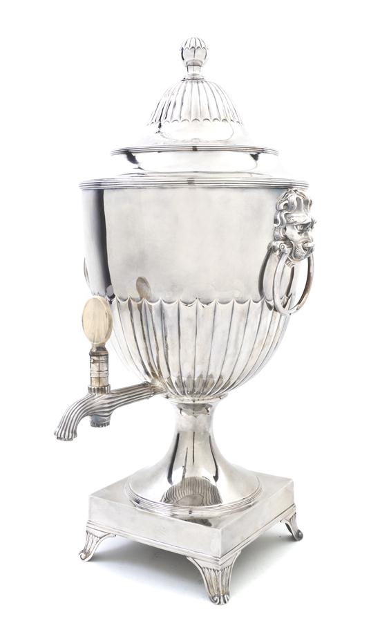  A George III Silver Tea Urn Paul 150452