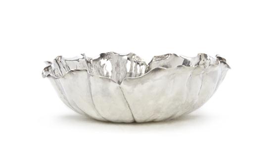  A Edward VII Silver Bowl Hukin 150466