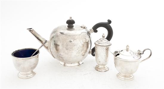 An Edwardian Silver Teapot Mappin