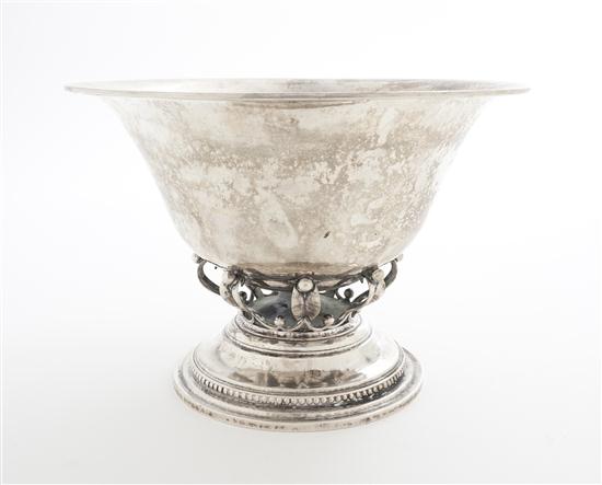 A French Silver Center Bowl of