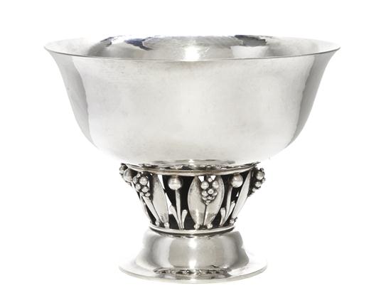 A Danish Sterling Silver Bowl Georg 1504ae