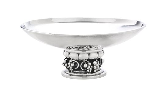  A Danish Sterling Silver Compote 1504ab