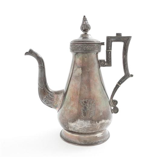 A Russian Silver Teapot Moscow 1504d9