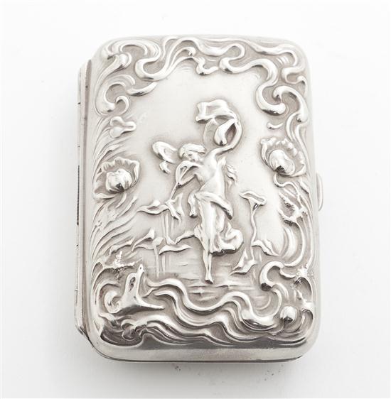 An American Art Nouveau Silverplate 1504fa