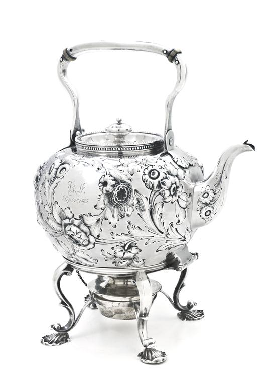  An American Coin Silver Kettle 15052b