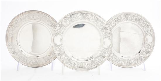 A Set of Twelve American Sterling Silver