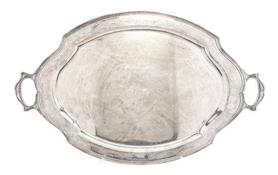 An American Sterling Silver Tray 150564