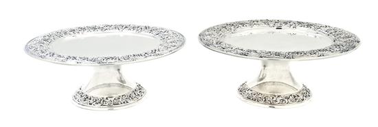 A Pair of American Sterling Silver