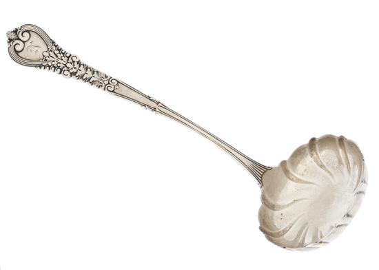 * An American Sterling Silver Ladle