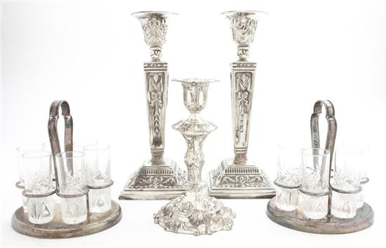 A Collection of Silver and Silverplate