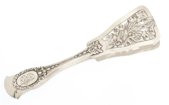 A Pair of French Silver Asparagus 1505fd