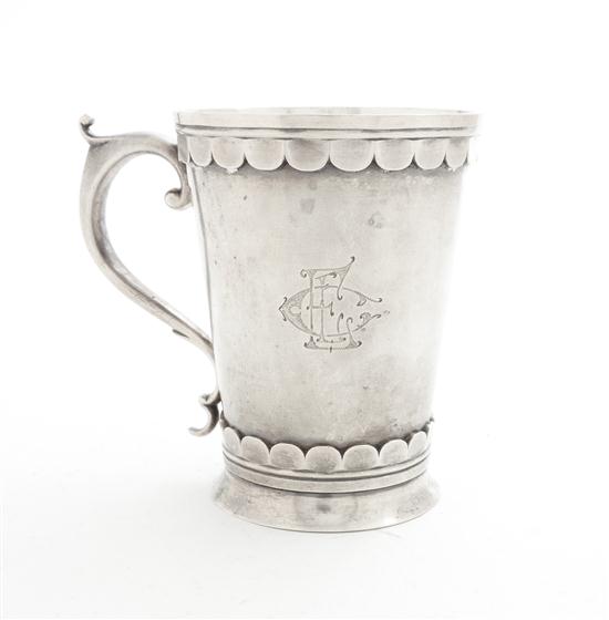 A Continental Silver Mug of circular 150602