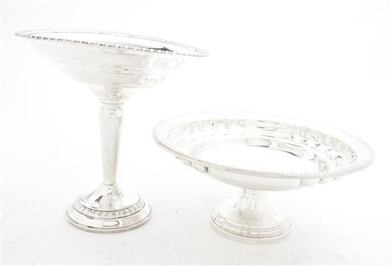  An American Sterling Silver Compote 150622