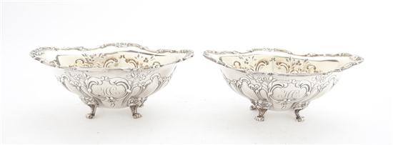 * A Pair of American Sterling Silver