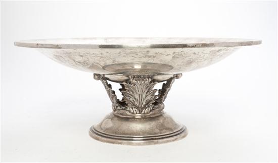 * An American Sterling Silver Compote