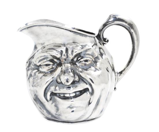 An American Silverplate Pitcher